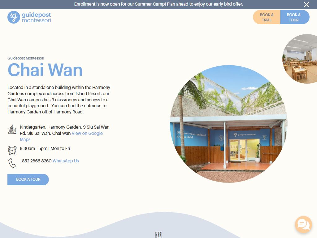 GUIDEPOST MONTESSORI INTERNATIONAL KINDERGARTEN (CHAI WAN)