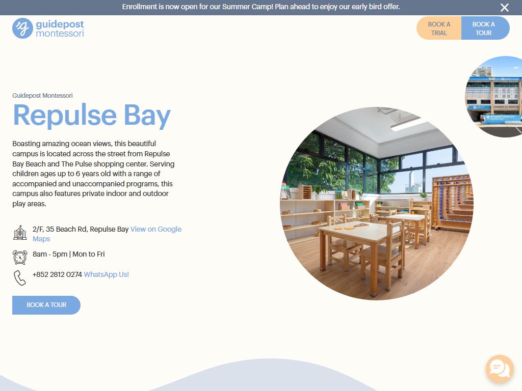 GUIDEPOST MONTESSORI INTERNATIONAL PRE-SCHOOL (REPULSE BAY)