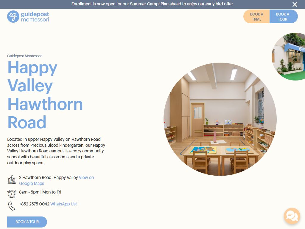 GUIDEPOST MONTESSORI INTERNATIONAL PRE-SCHOOL (HAPPY VALLEY HAWTHORN ROAD)