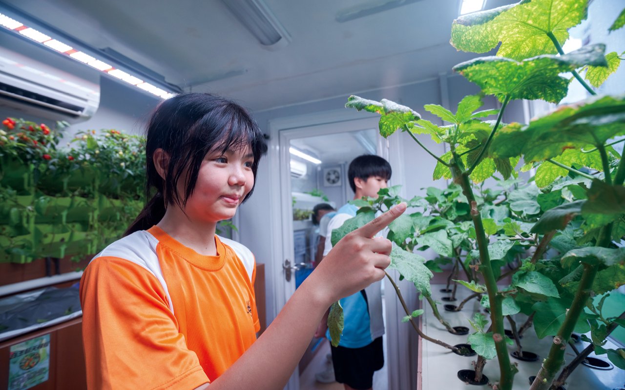 學校打造「創科農場」作跨學科基地