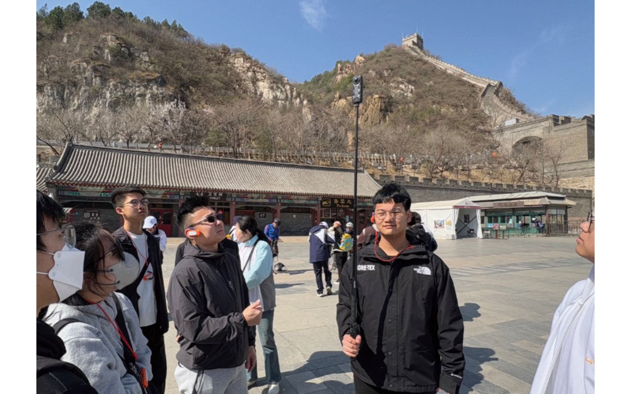 參團學生會拍攝360度全景影片