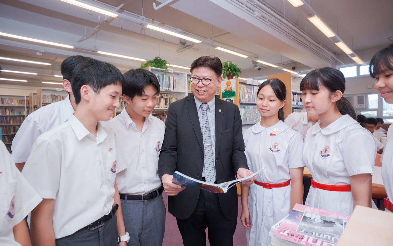 學校還為中一學生設計了一項全新的社區探索專案