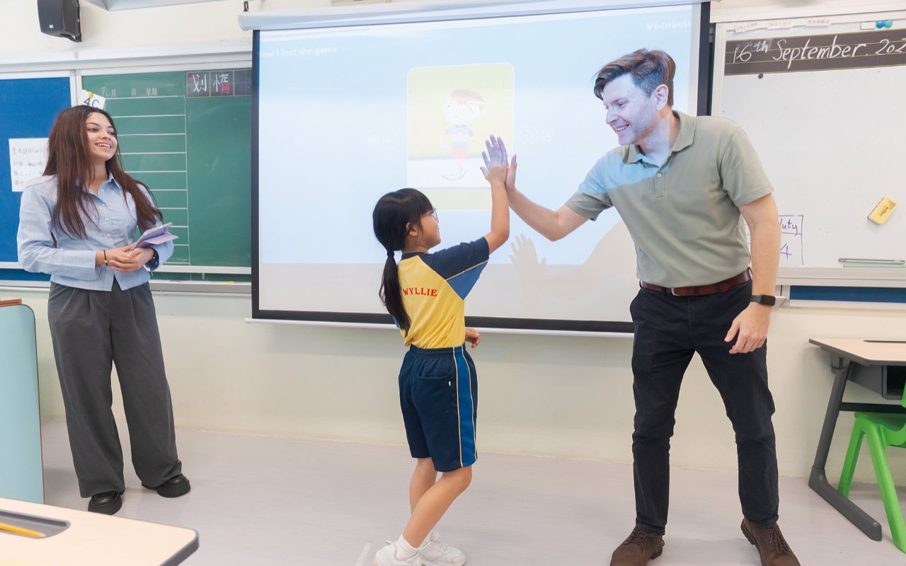 同學們與老師關係良好