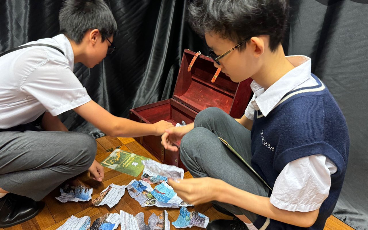 運用英語及智慧破解謎題