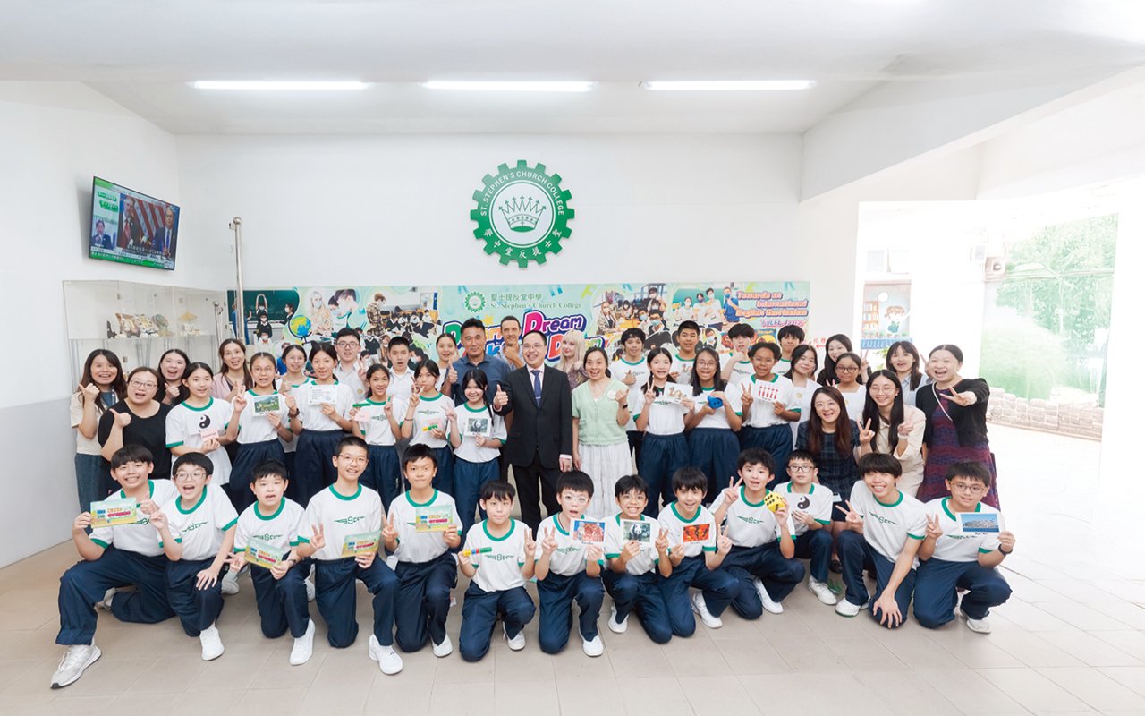 Principal Mak Wai Lun believes that the most important thing is to stimulate students’ learning motivation