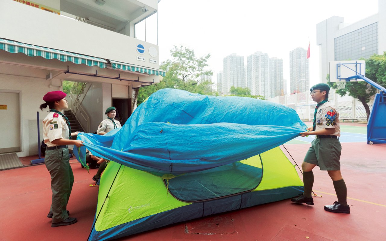 領袖培訓及制服團隊提供領袖訓練