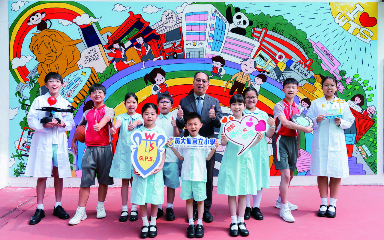學校以學生全面發展為核心