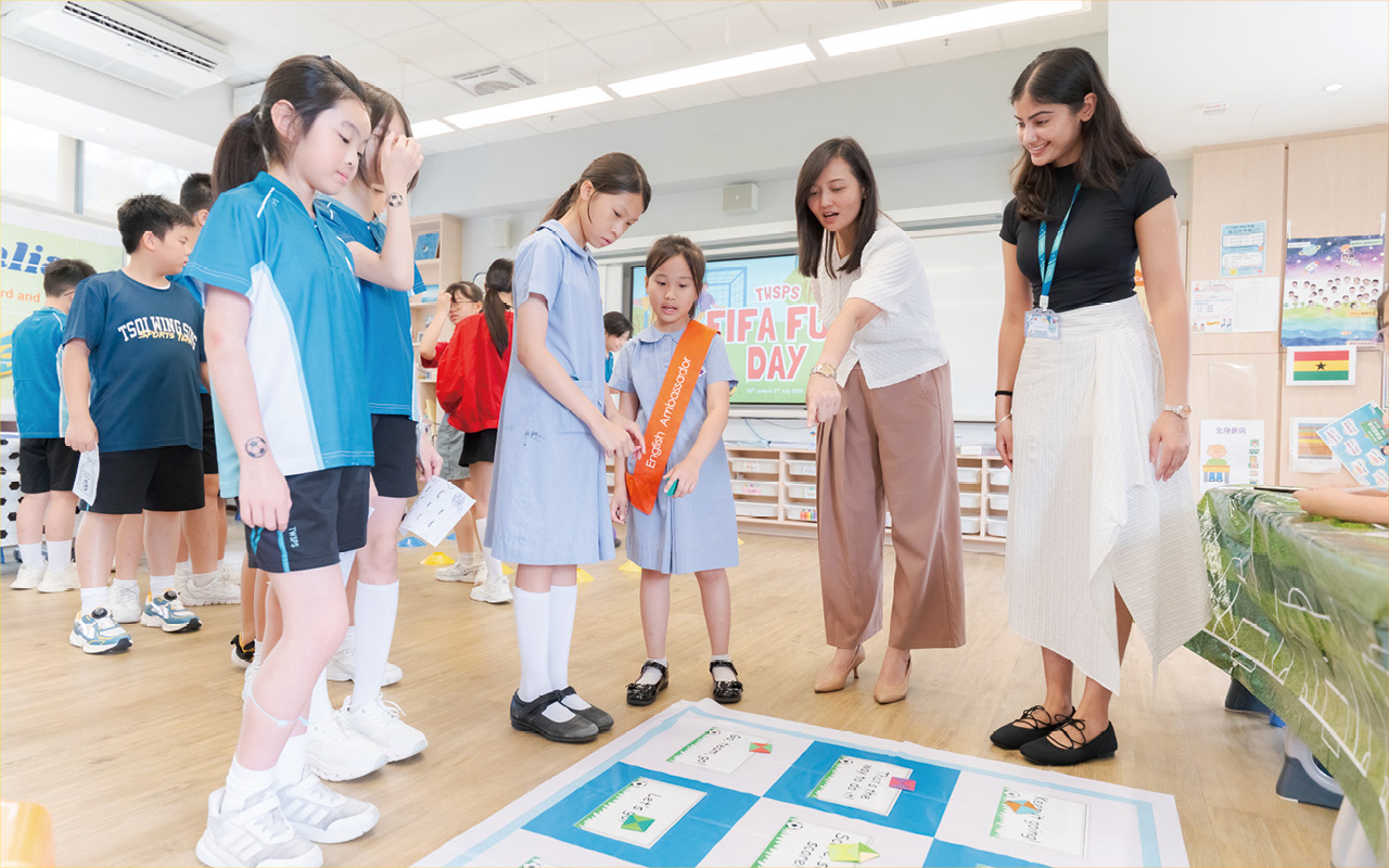 梁校長相當鼓勵學生參與校外比賽