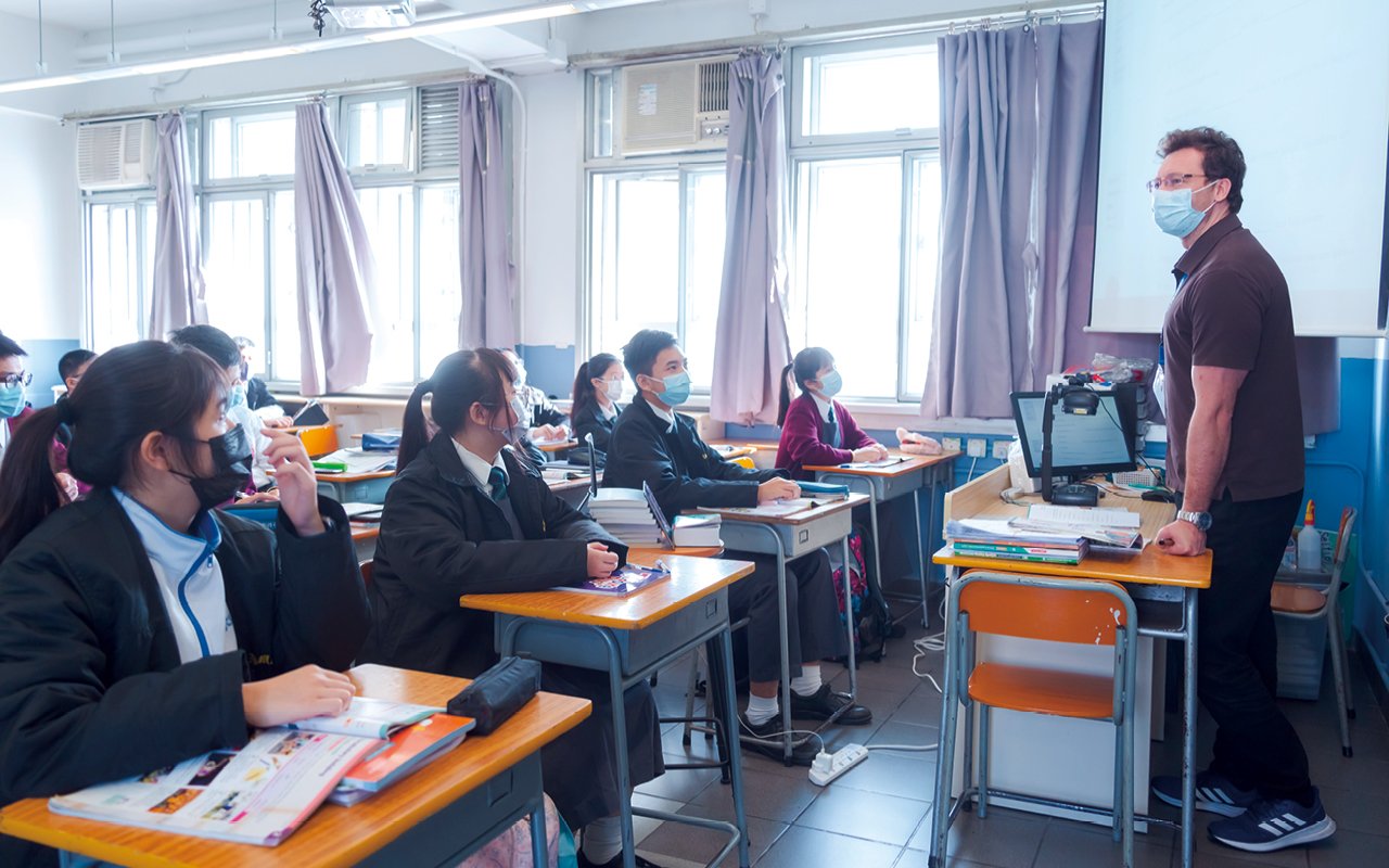 學校着力培養學生主動學習的精神。