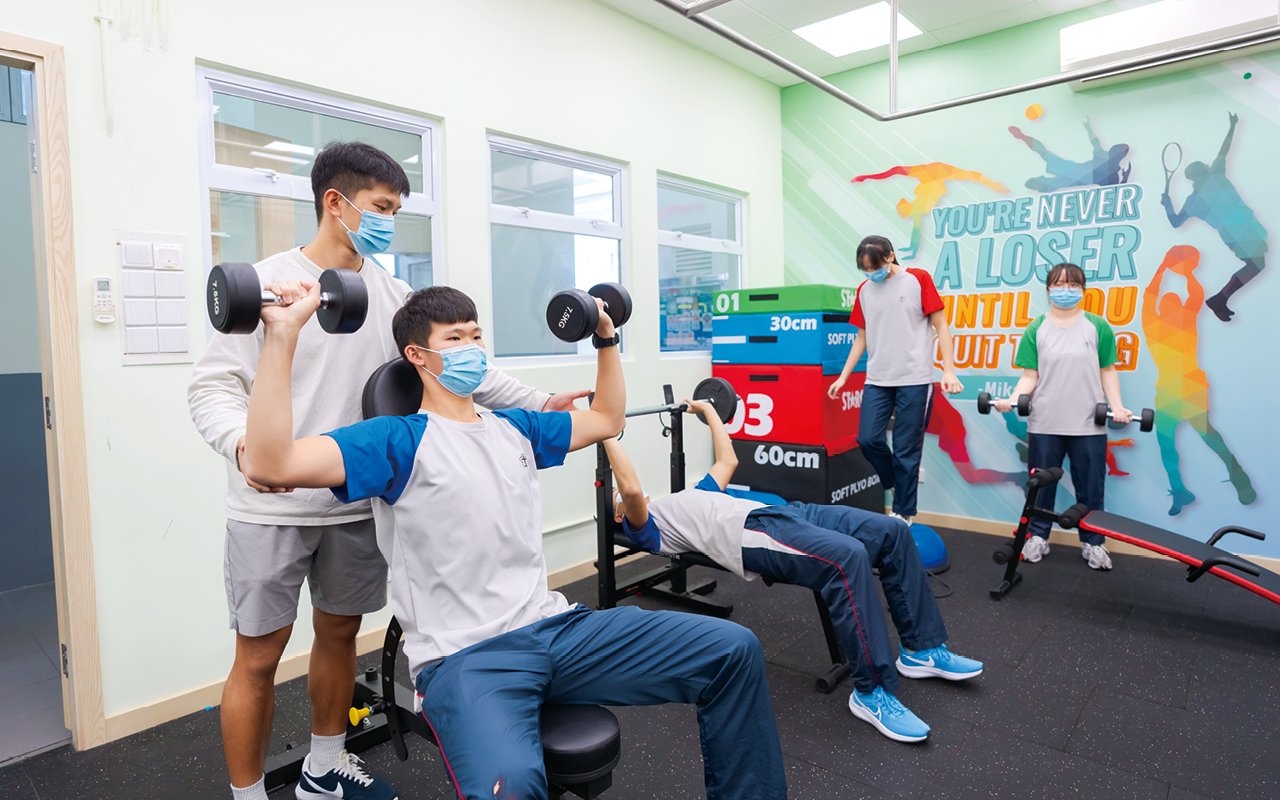 學校樂見同學們能夠從各方面建立成就