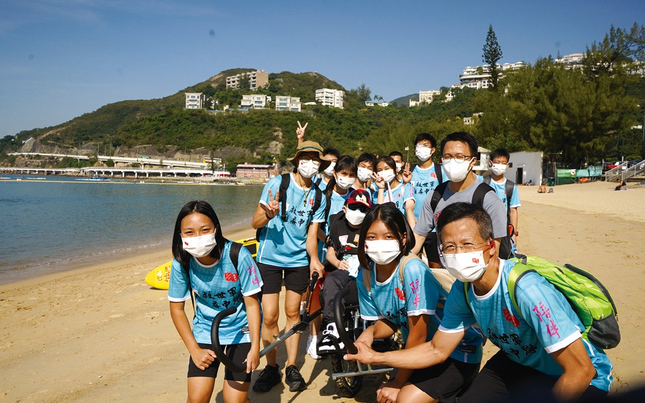 極地同行傷健人力車接力環島行