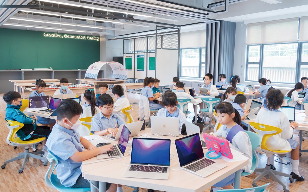 鼓勵學生主動運用科技改善生活，成為未來數碼世界的先鋒