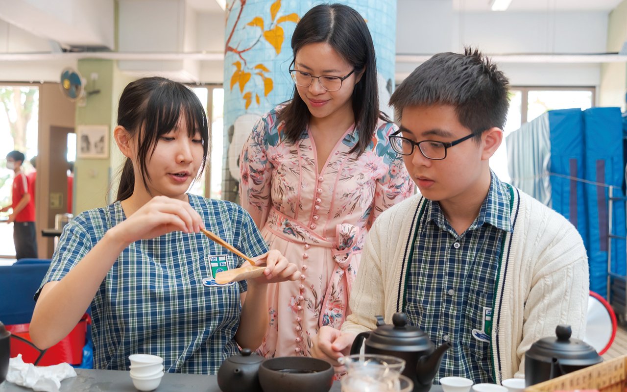 學生在國際化的校園環境下，能夠學會欣賞個體的價值和獨特性