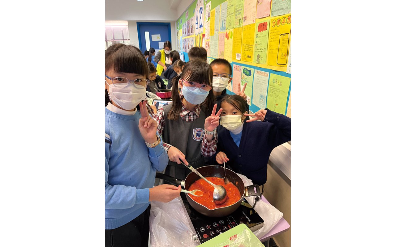 學校將營養和健康飲食教育元素與學習周結合