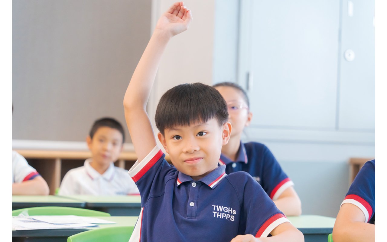 學校致力營造濃厚的英語學習氛圍