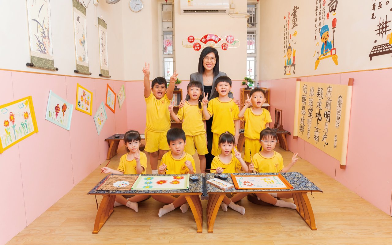 以幼兒為中心　啟發式創意教學　享受愉快校園生活