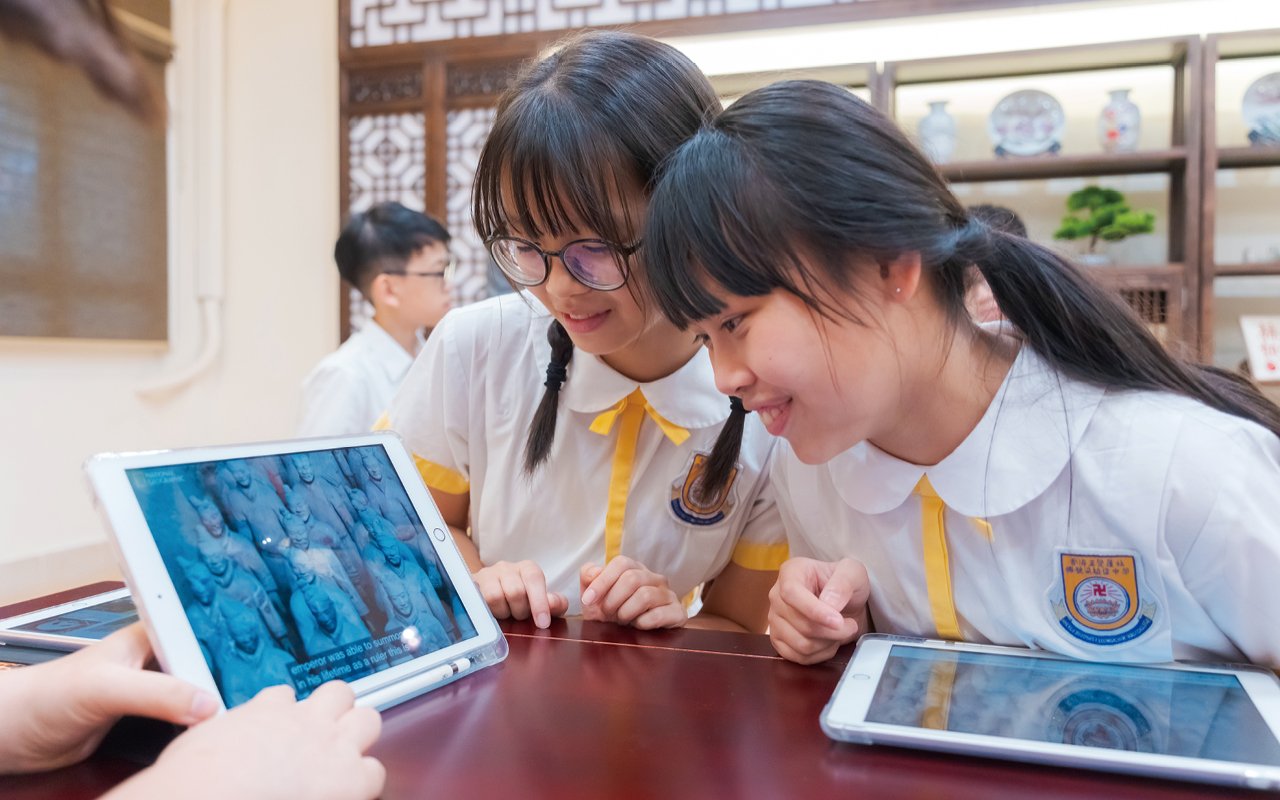 学校教学特色便是将中国文化元素加入延伸活动
