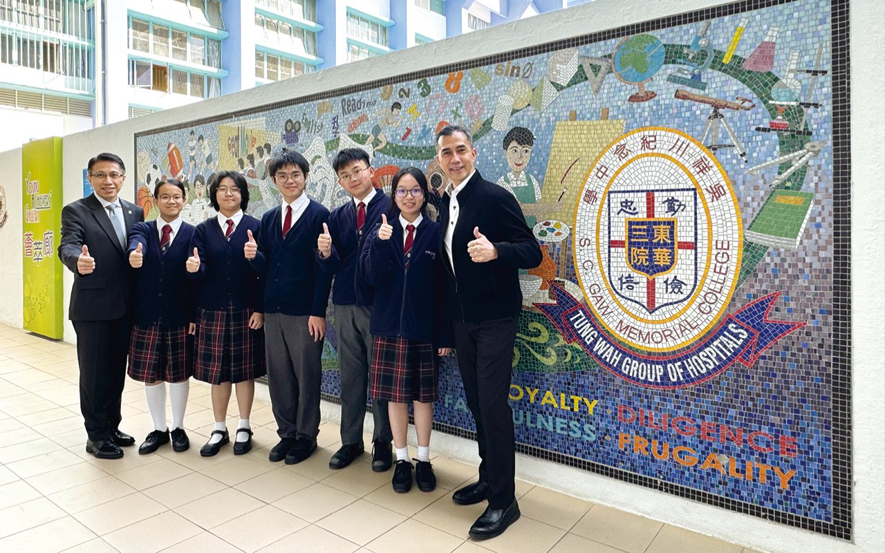 學校竭力為學生提供全方位、多元化的教育