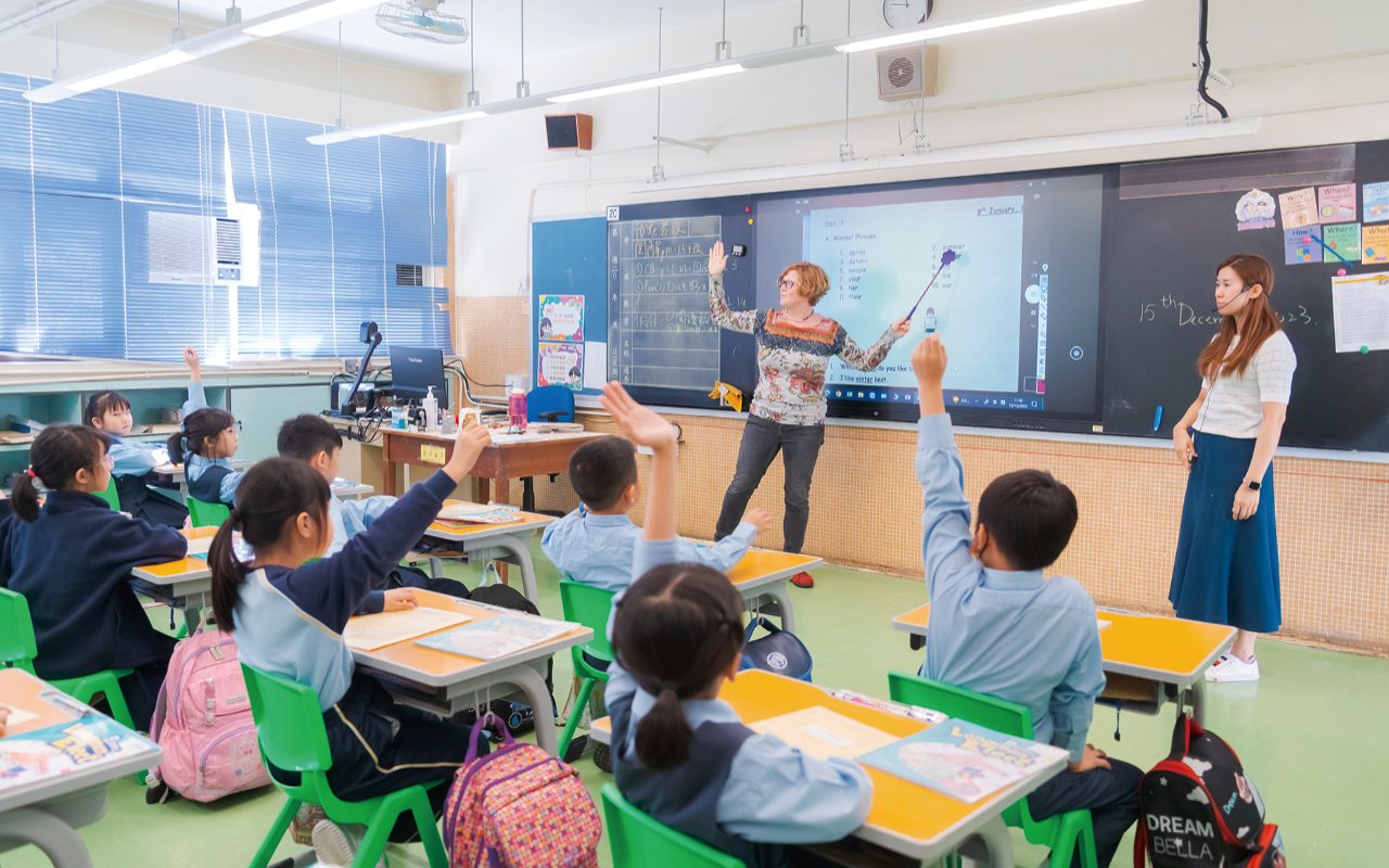學校積極舉辦各種英語學習活動
