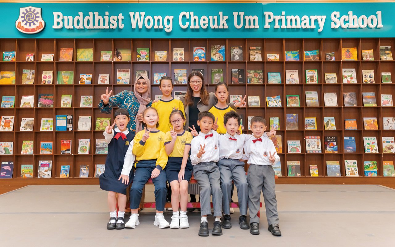 佛教黃焯菴小學視學生為幼苗悉心灌溉，鼓勵他們慢慢成長，發掘所長。