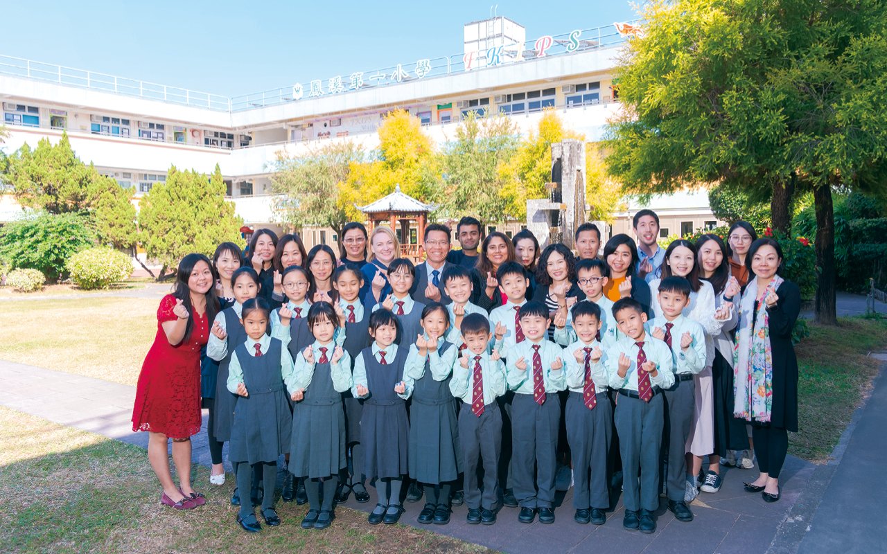 朱偉林校長帶領教學團隊為學生營建優質的校園學習環境