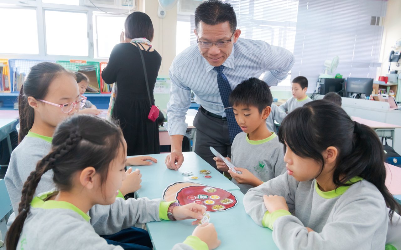 課堂中涵蓋不同多元化活動
