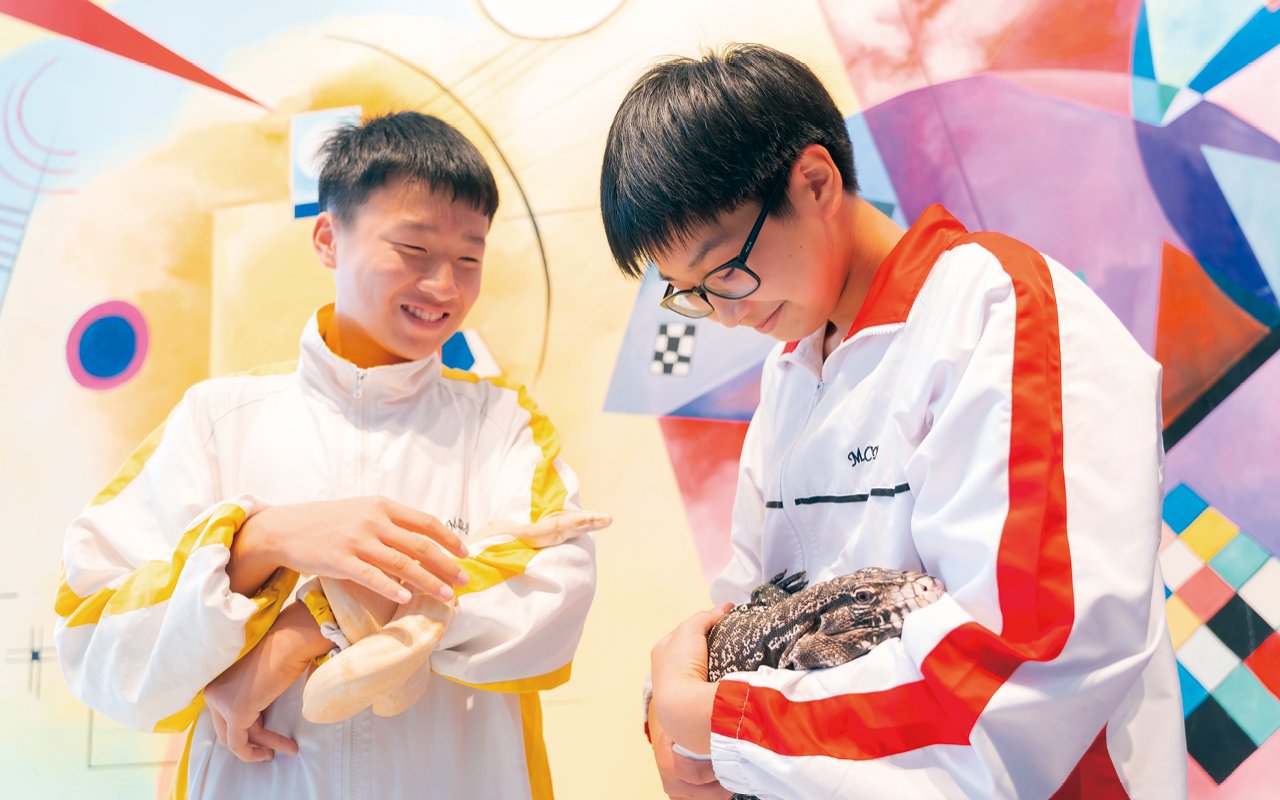 崔校長希望學校能夠傳達關愛給每一位學生