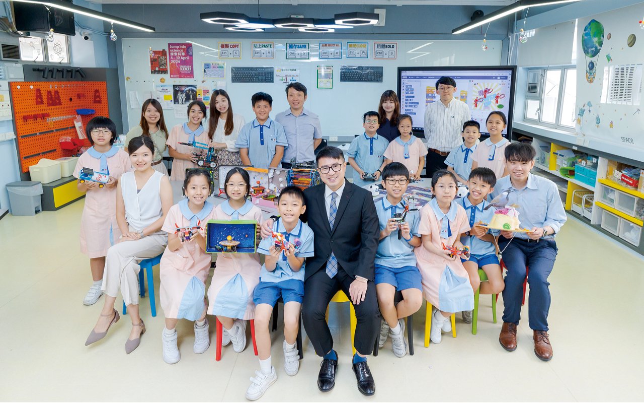 學校以培養學生善用知識和技能，應對未來挑戰為教育目標