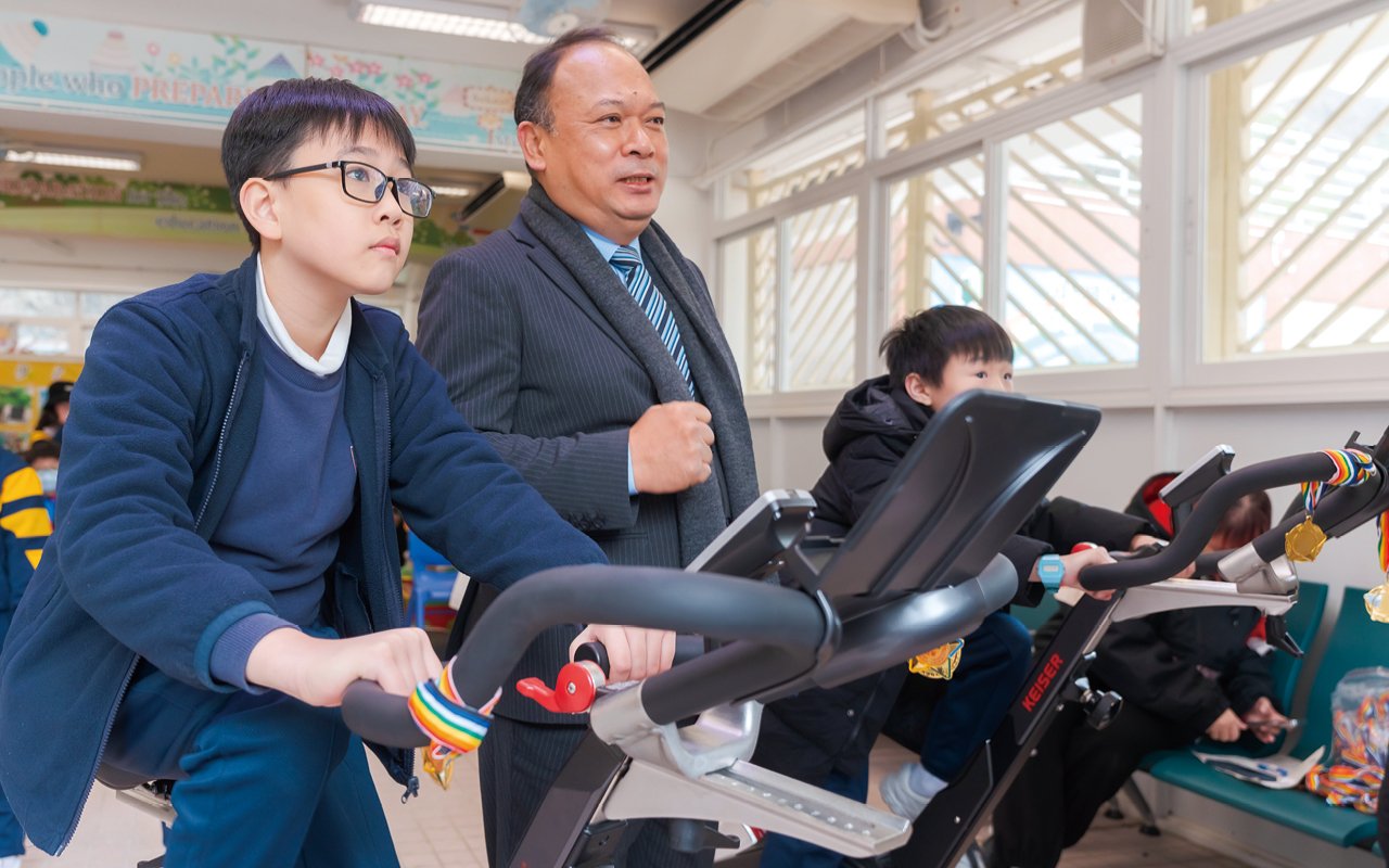 運動會以「共創紀錄」的模式進行