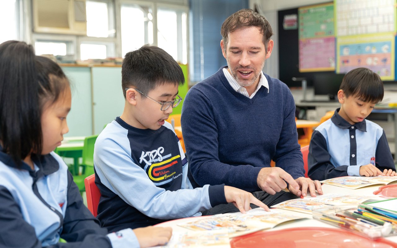 學校著重培育學生具備良好的兩文三語能力