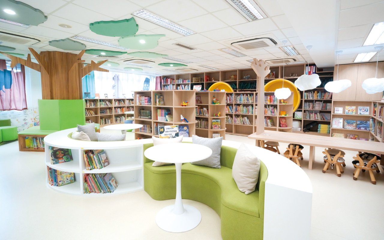 學校讓學生參與到圖書館的設計當中