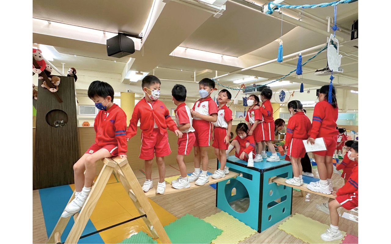 幼兒學會與同伴溝通和合作的技巧，並建立解難能力