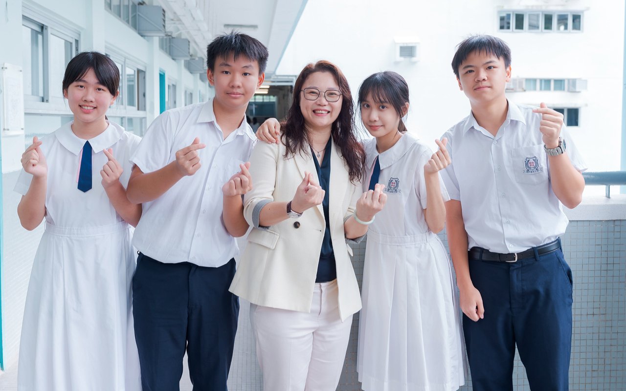 全面投入學習和生活，成為健康快樂的潮中人