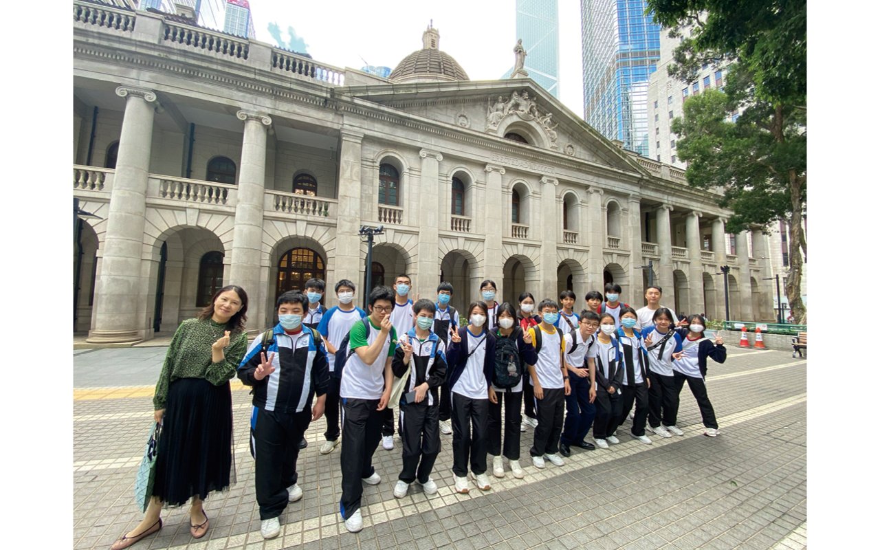 同學實際到訪終審法院後，處處感到新奇