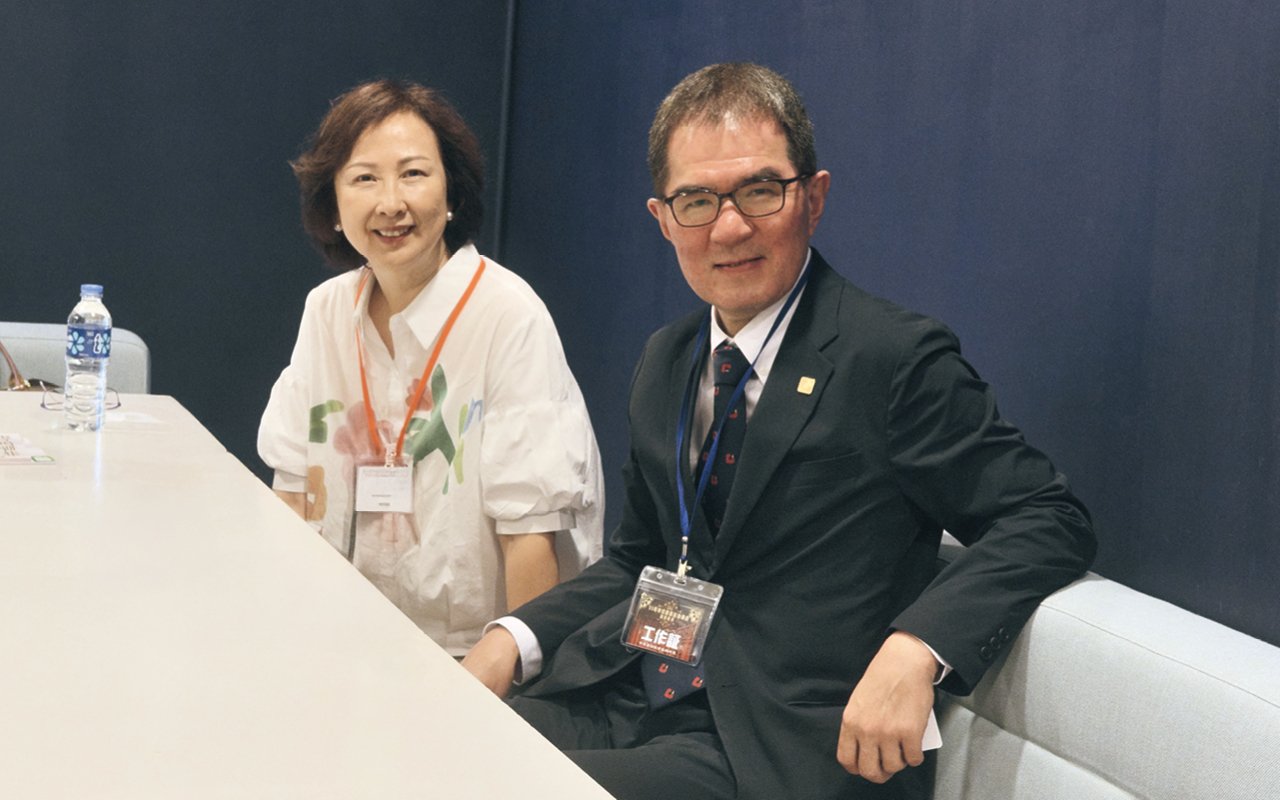 校董莊錦裳女士、中華基督教會學務總監陳俊傑先生