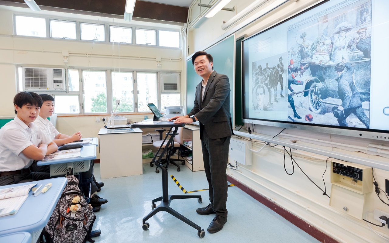 學校對環境方面作出了多項優化、調整，營造濃厚的創科學習氛圍