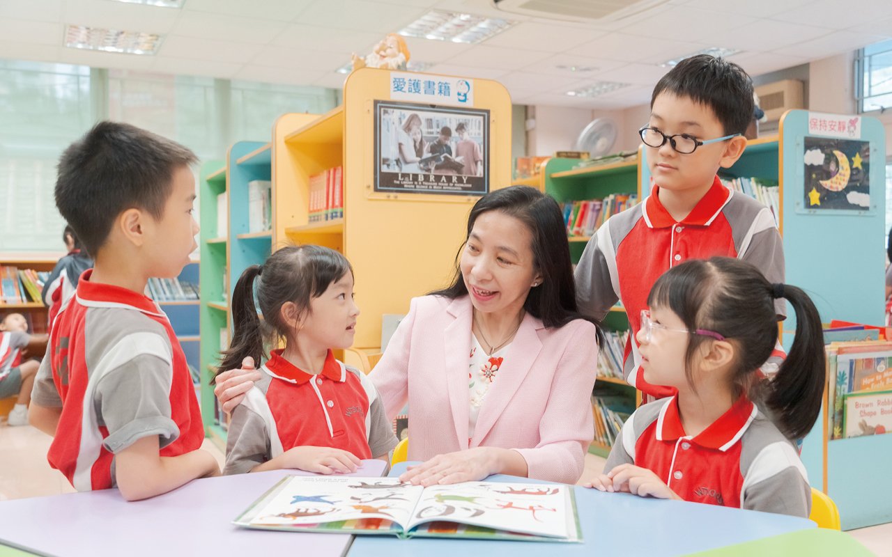 學校致力營造互助的校園文化