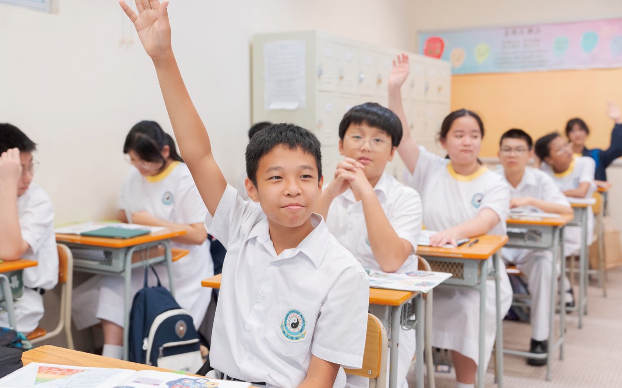 學校一直強調同儕帶動學習