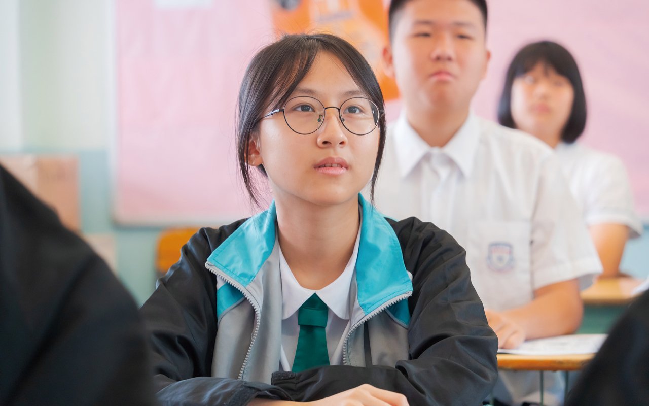 劉校長提倡營造國際化以及濃厚的英文語境