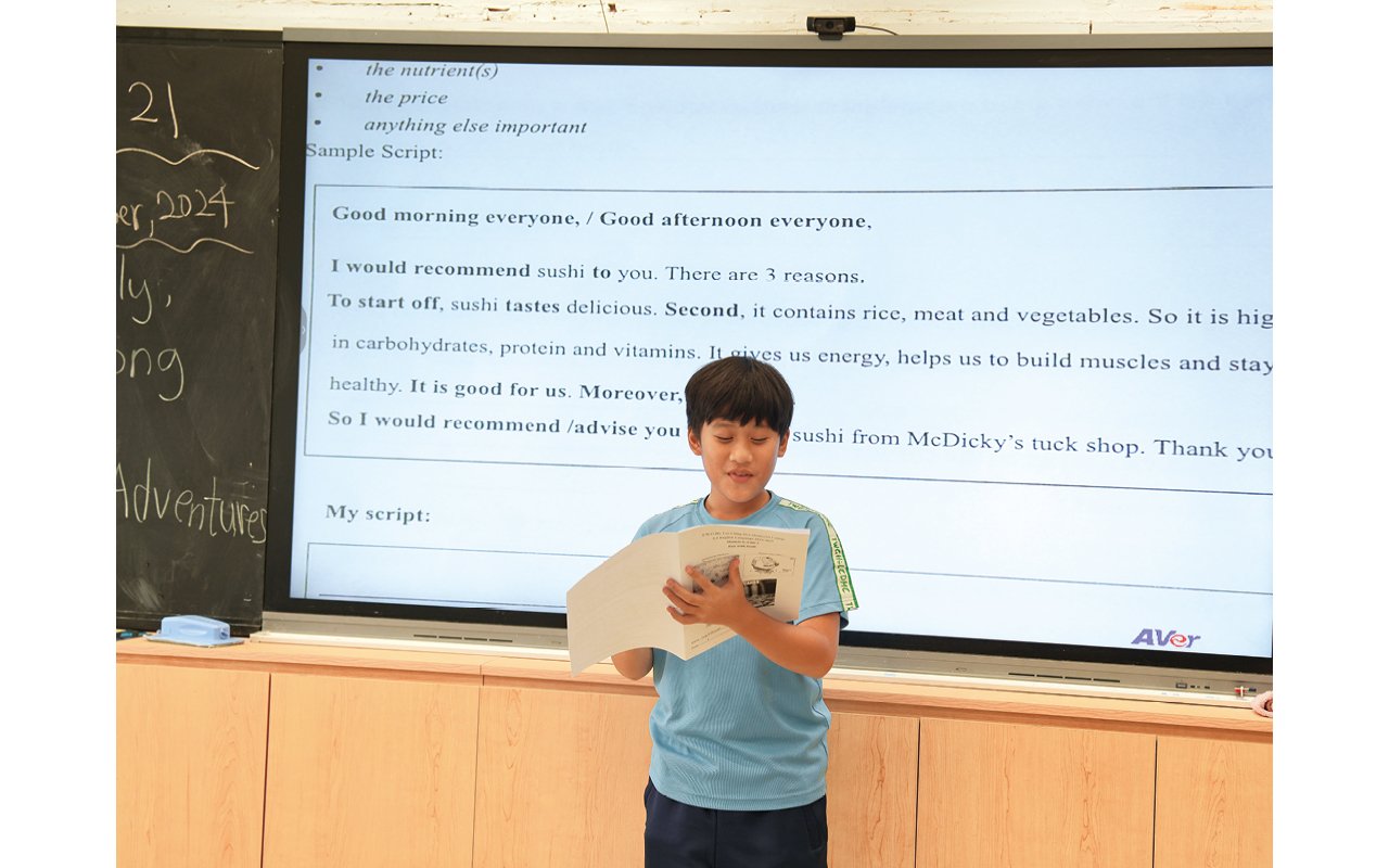 對於不同情況和程度的學生，教學團隊會採取不同的方式鼓勵他們