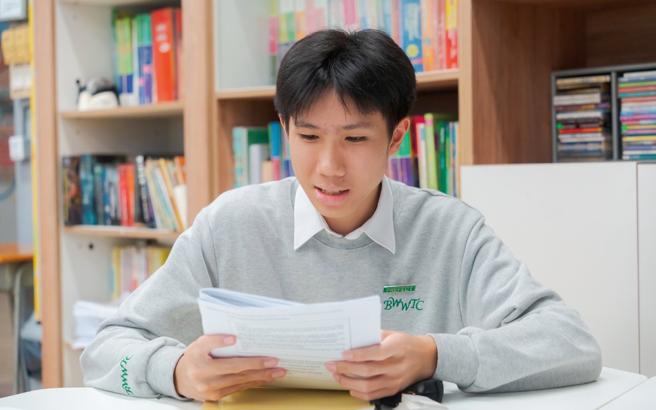 學校除了重視學生的學業成績，價值教育同樣是重點關注事項