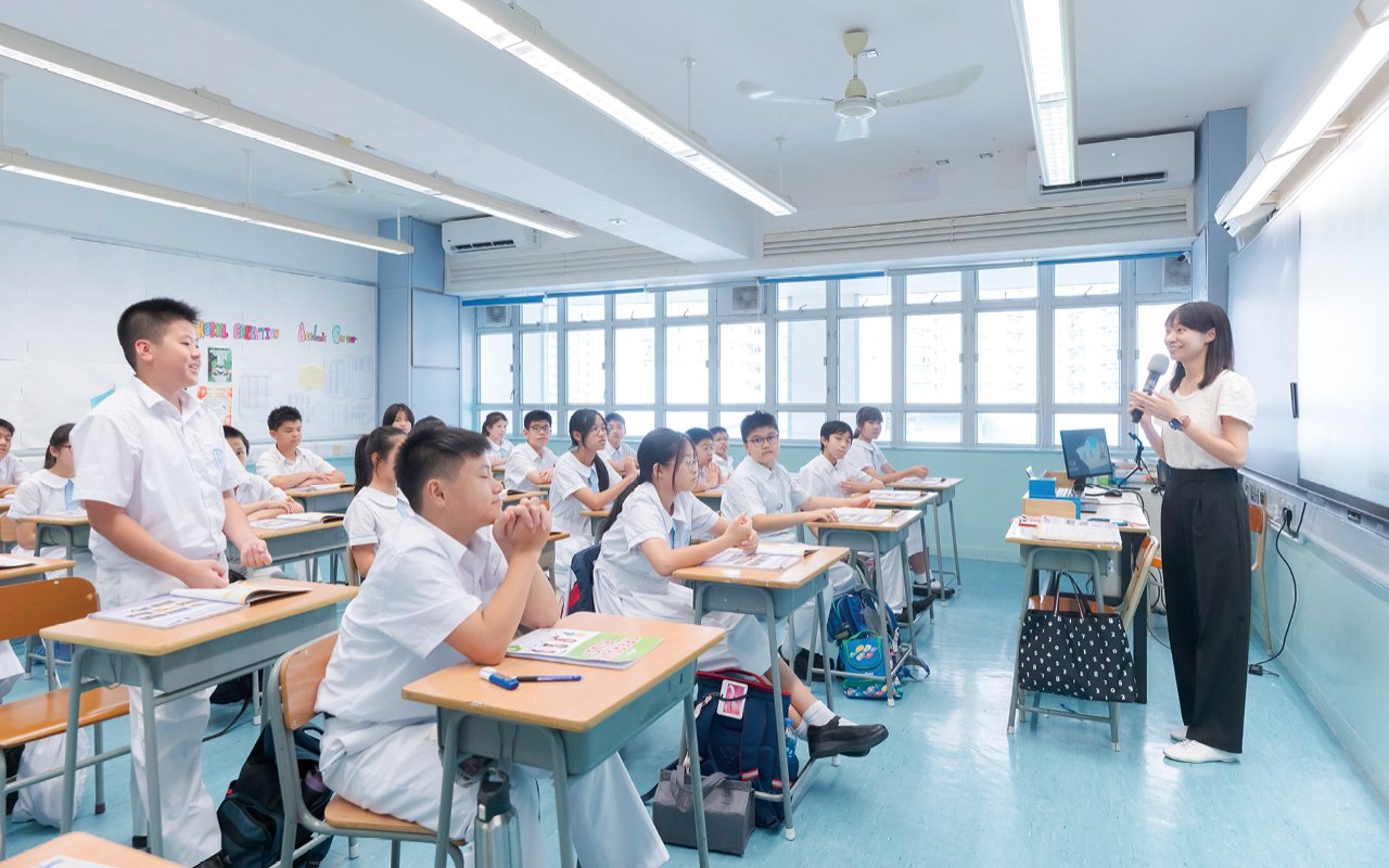 學校善用網上學習平台，以人工智能測試系統評估學生的閱讀能力