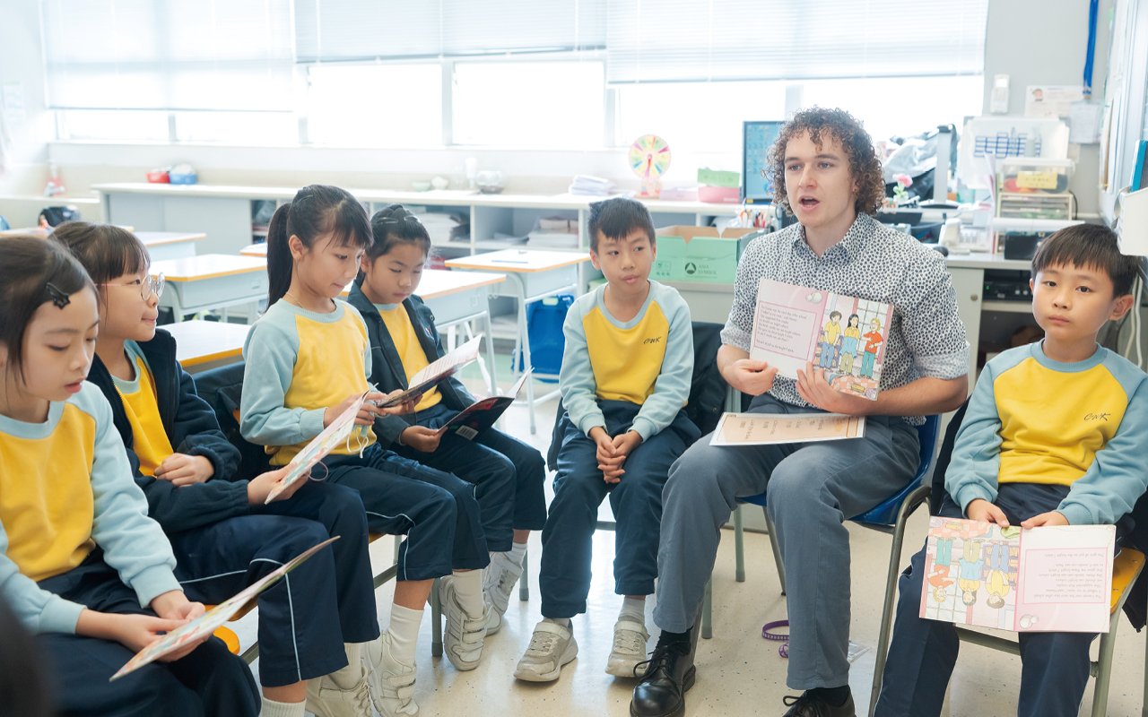 學校非常鼓勵同學閱讀英文書籍