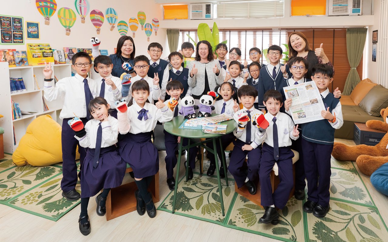 聖公會置富始南小學多年來致力貫徹「非以役人，乃役於人」的校訓精神