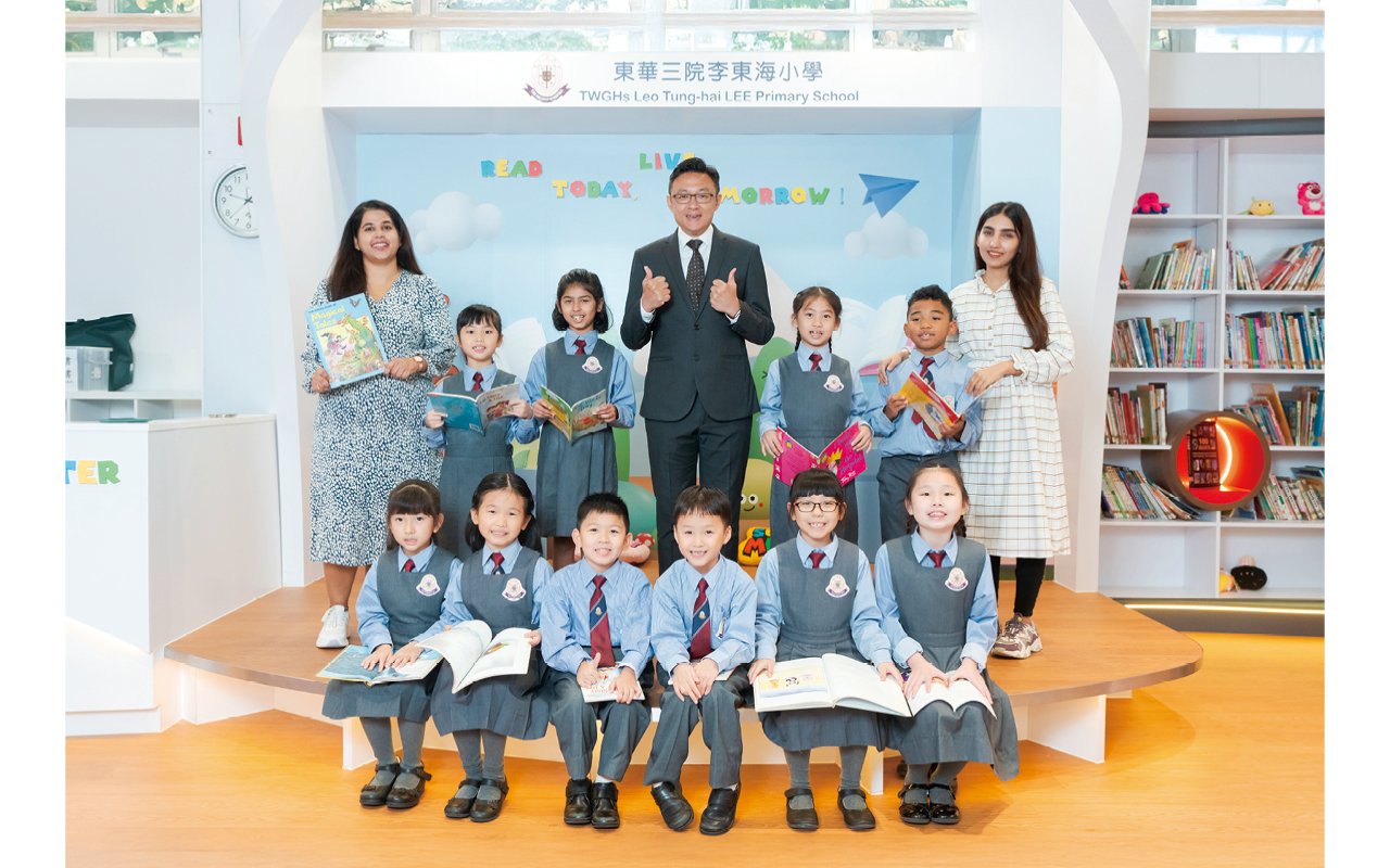 東華三院李東海小學致力培養學生的英文能力