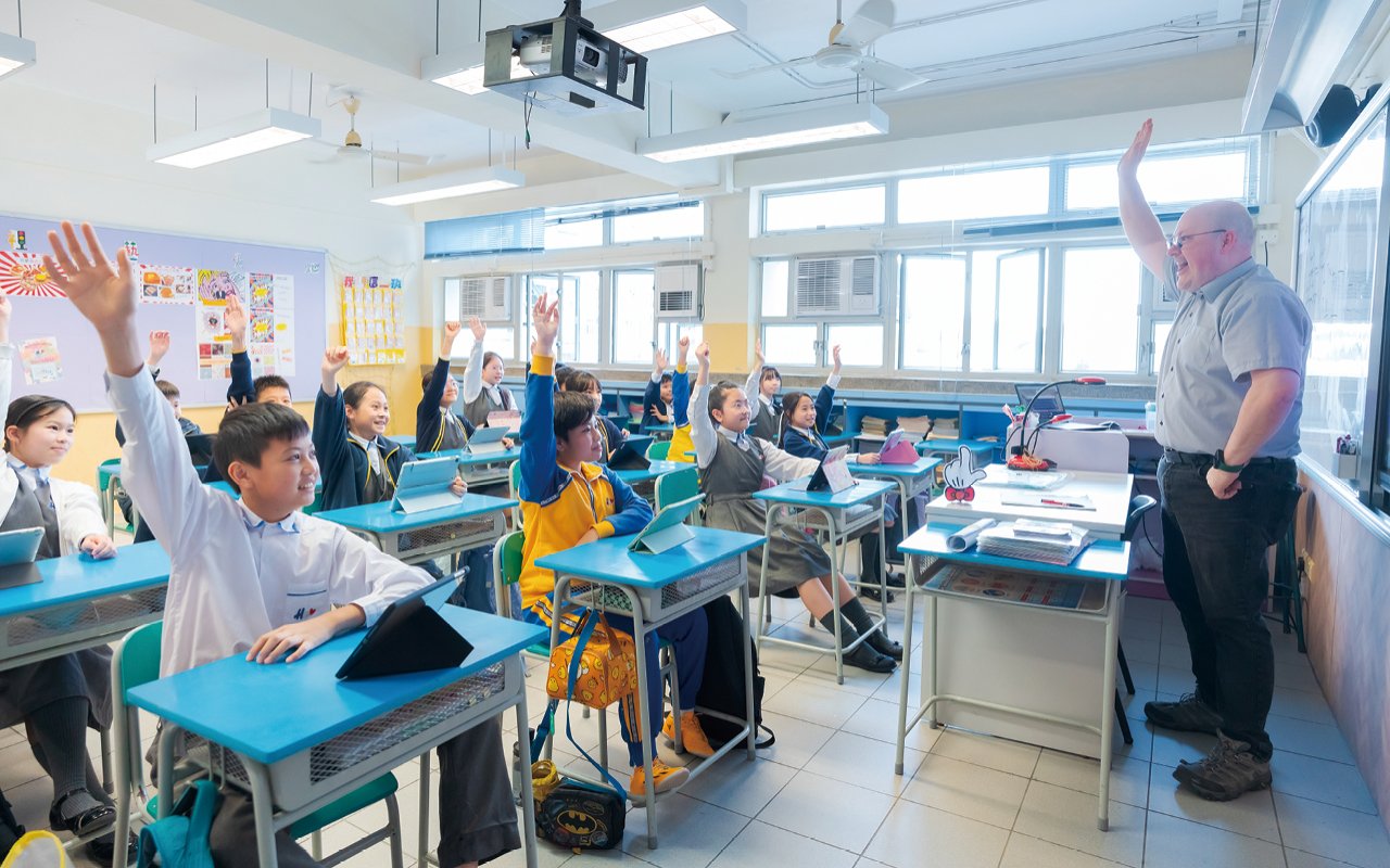學校在教與學上大力推行電子學習
