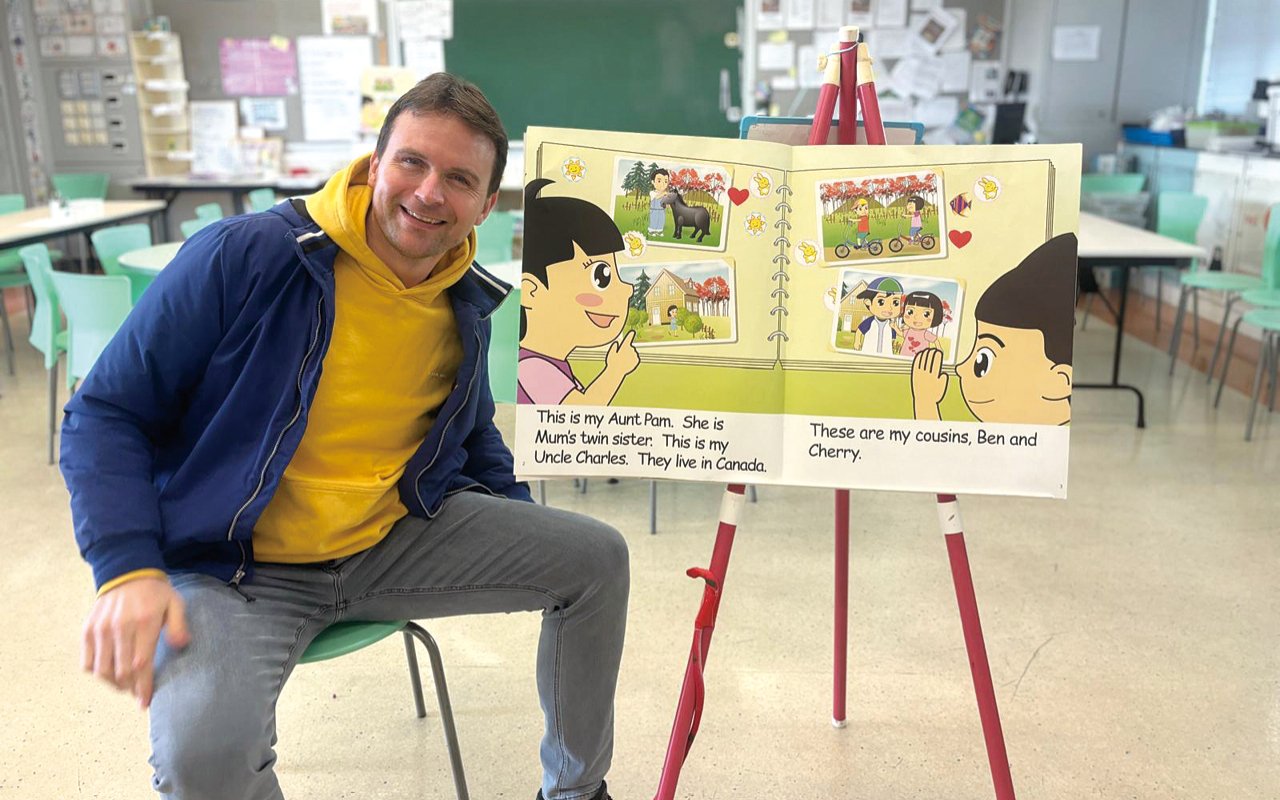 外籍老師營造濃厚的英語學習環境