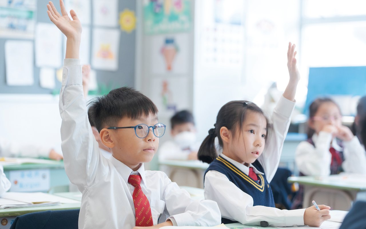 學校部分英語課堂在英語室教授