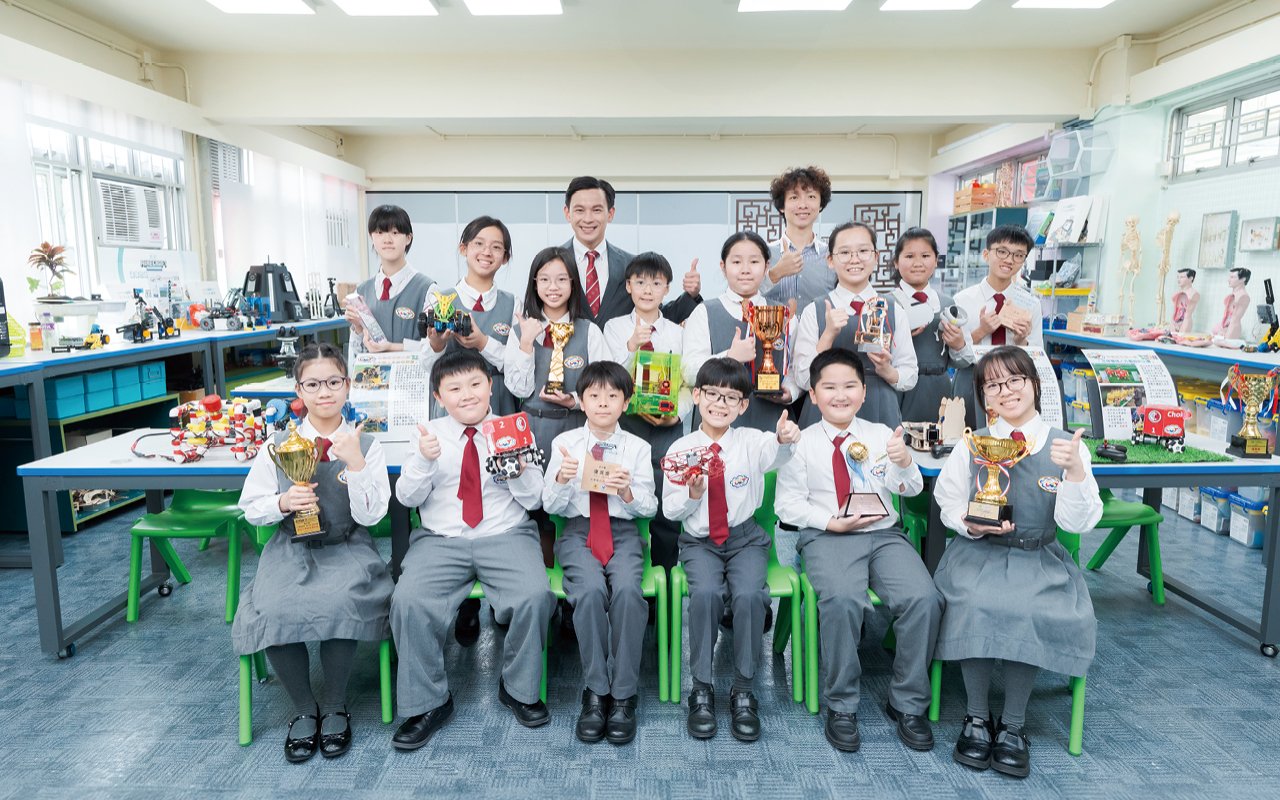 彩雲聖若瑟小學致力於培育創新科技人才