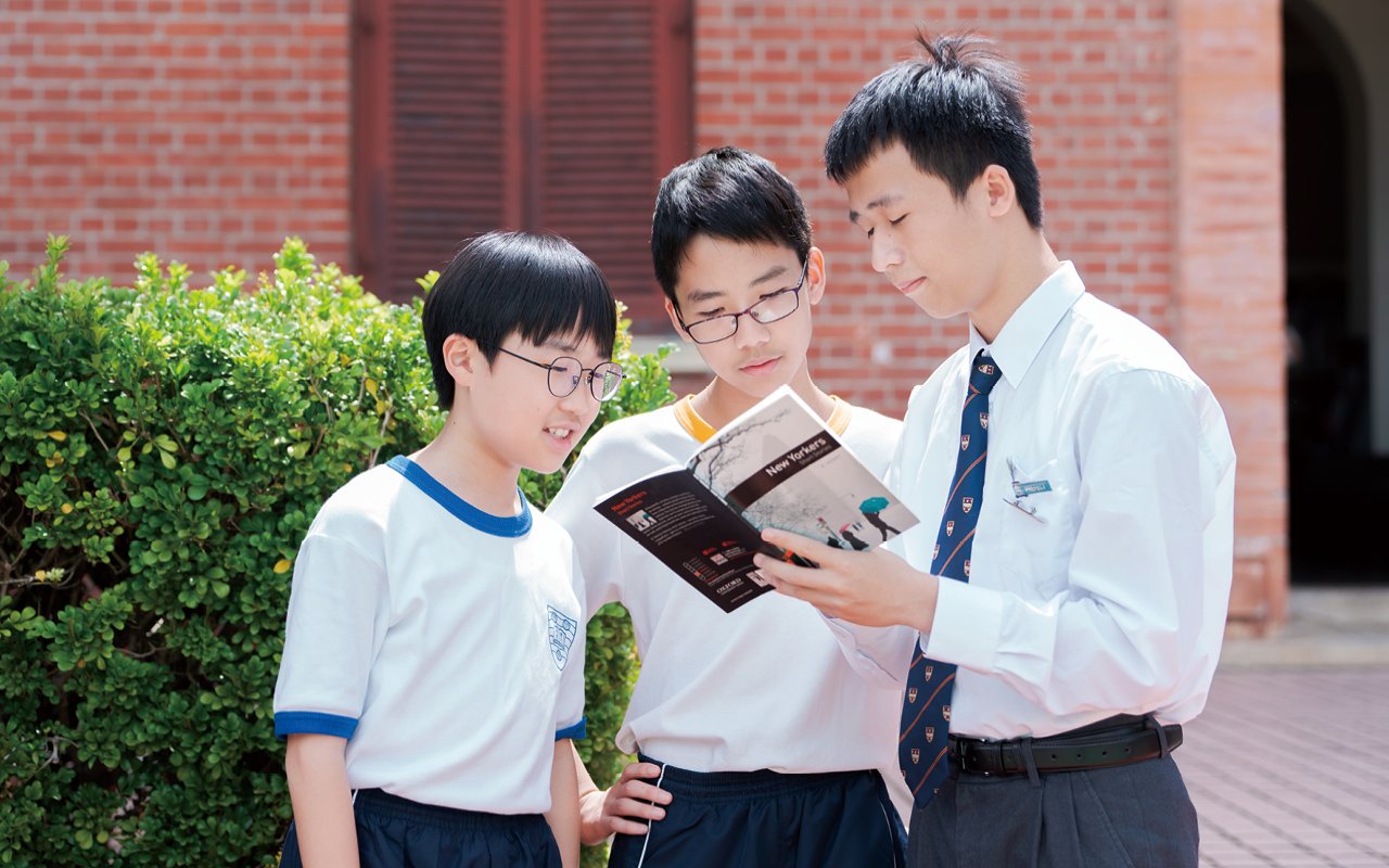 服務學習也是學校重視的教育重點